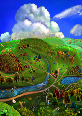 A-1 Great earth ,great natural landscape