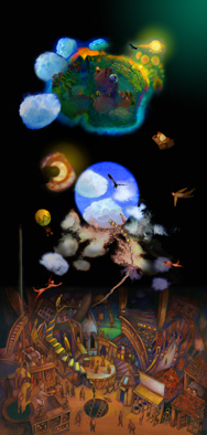 A-3 Fantasy landscape